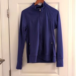 Pretty purple gap fit full zip jacket